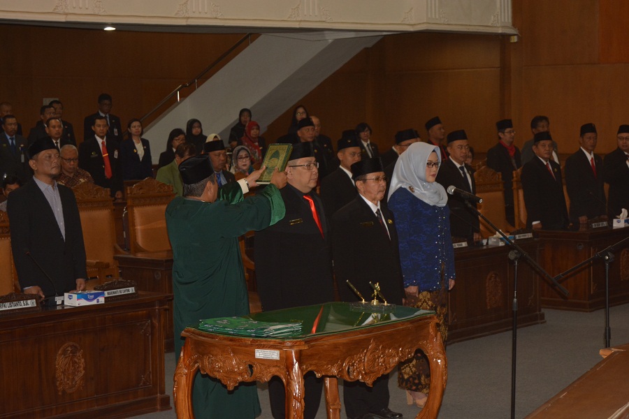 Pimpinan DPRD Kota Yogyakarta Definitif Resmi Dilantik