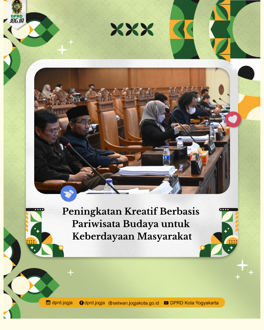 Tema Pembangunan Kota Yogyakarta TA 2023
