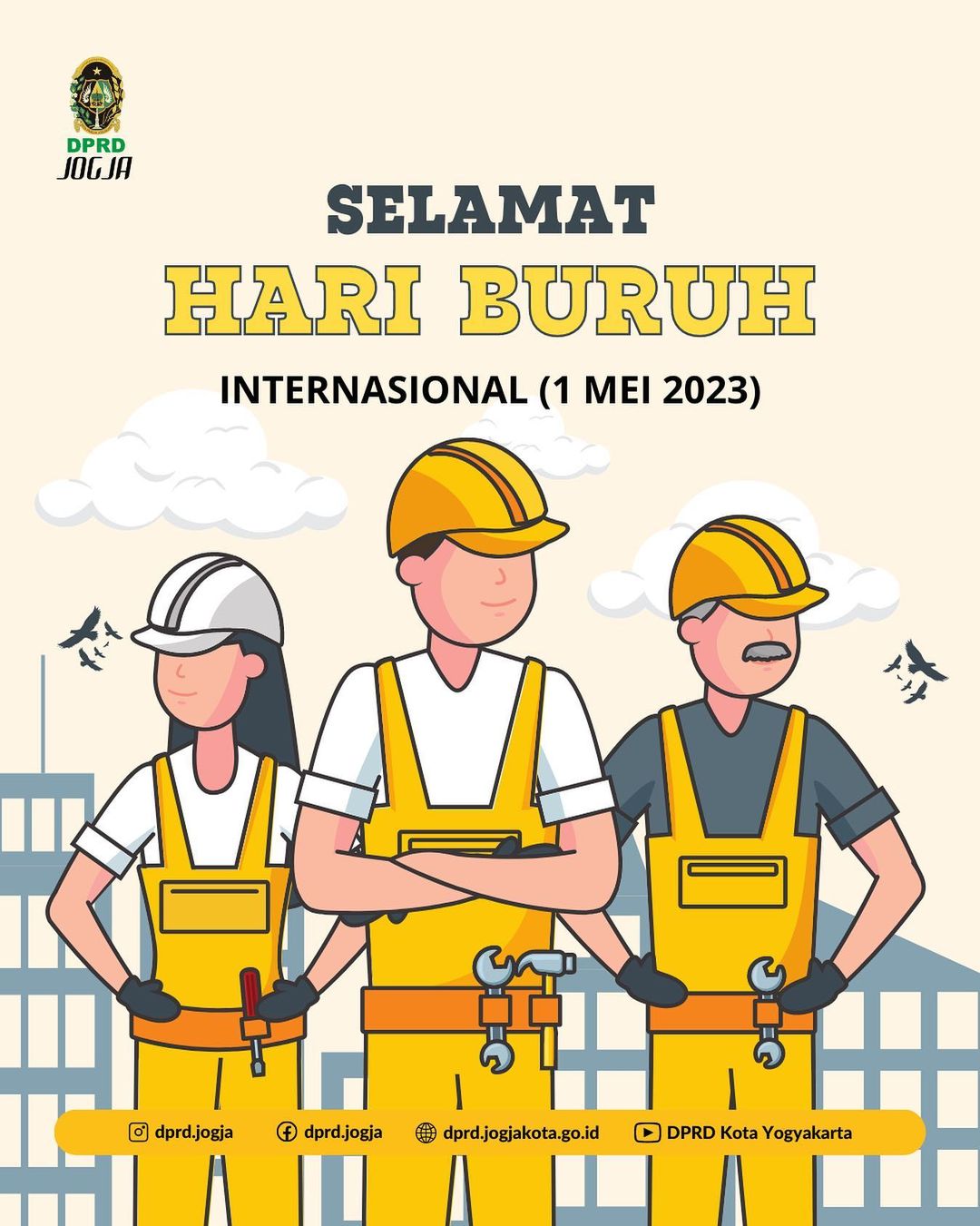 Selamat Hari Buruh Internasional ( 1 Mei 2023)