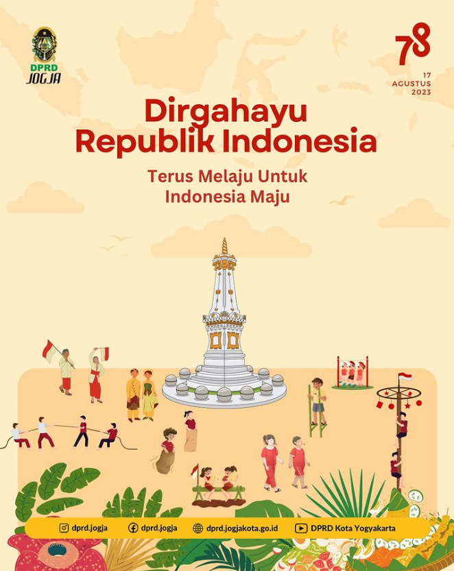 Dirgahayu Republik Indonesia Terus Melaju Untuk Indonesia Maju.