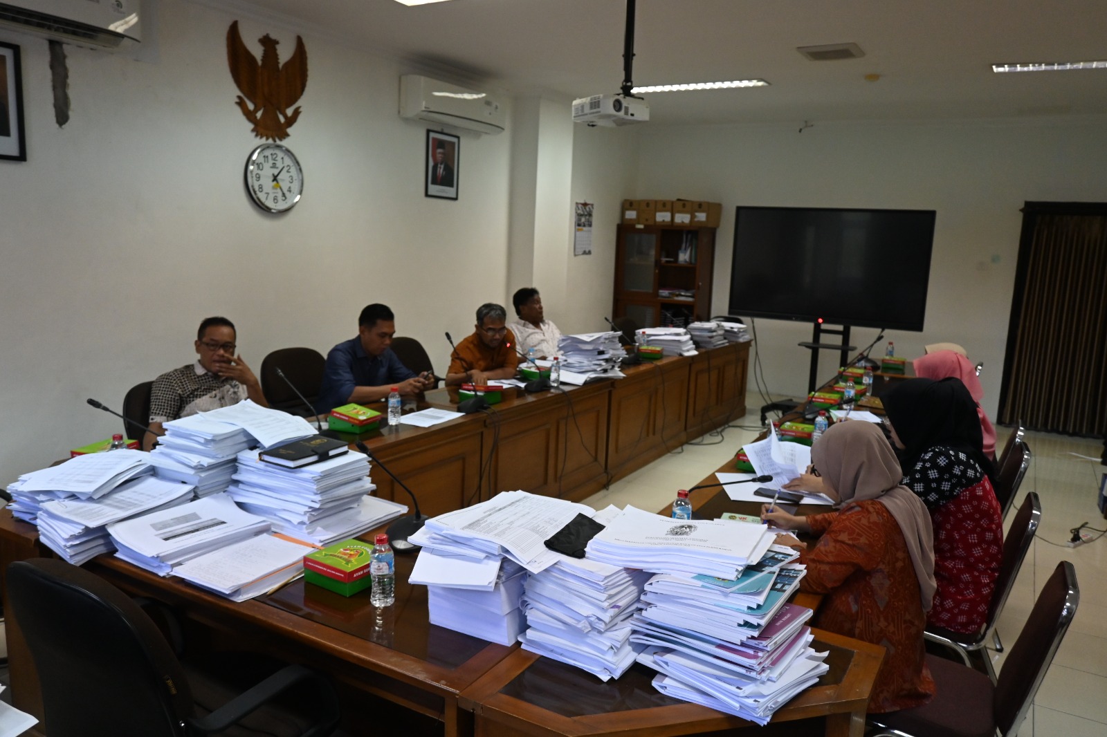 Rapat DPA Komisi A DPRD Kota Yogyakarta dengan Organisasi Setda