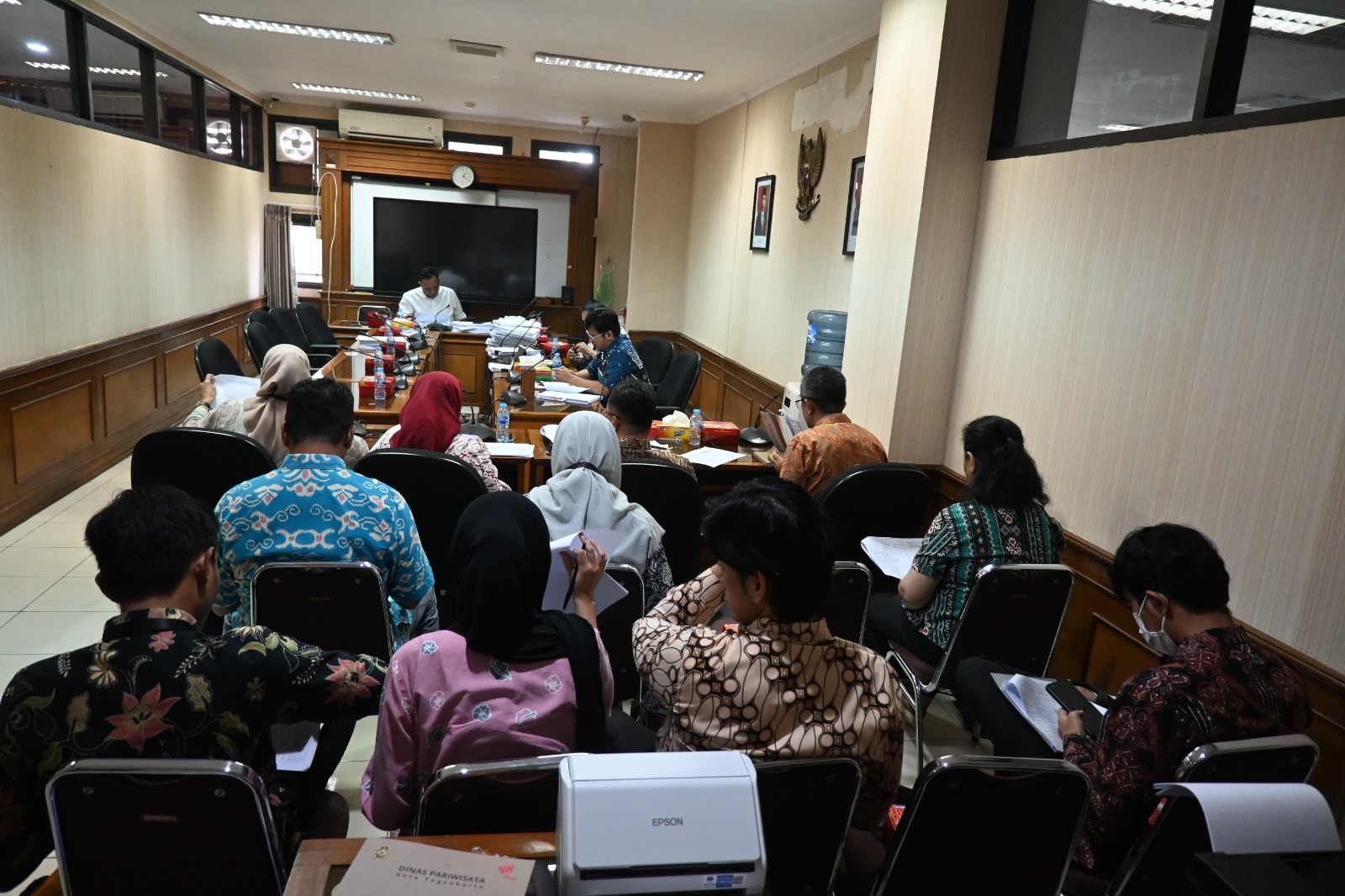 Rapat DPA Komisi B DPRD Kota Yogyakarta dengan Dinas Pariwisata